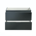 thumbnail image 3 of Fresca Valencia 30" Modern Wood Bathroom Cabinet in Dark Slate Gray, 3 of 4