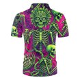 thumbnail image 6 of WOLIAUO Halloween Shirts Halloween Costumes Vintage Horror Shirt for Men Skeleton Graphic Tees for Adult 2026 Holiday Fall Spooky Season S Green, 6 of 8