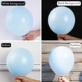 thumbnail image 2 of Pastel Blue Latex Party Balloons, 100 Pack 12 inch Round Light Blue Baby Blue Balloons for for Balloon Garland Balloon Arch as Birthday Party Decorations, Wedding Decorations, Baby Shower Decorations, 2 of 6