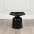 thumbnail image 1 of Klay Table d'Appoint Minimaliste en Métal avec Piédestal, Diamètre de 20 Pouces, 1 of 3