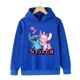 thumbnail image 3 of Sudadera con capucha con estampado kawaii de Disney Stitch para niños de 3 a 14 años, ropa de calle informal para niños y niñas, sudadera deportiva para niños, 3 of 5
