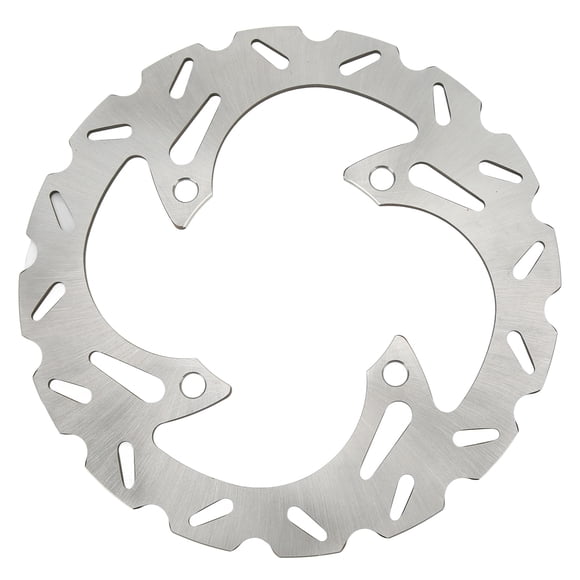 Motorcycle Brake Disc, Anti Deform 4mm Thick Metal Brake Disc Wearproof High Hardness  For Modification