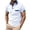 White, variant on Uaswgudfs Mens Shirts Color Block Shirts Short Sleeves Lapel Summer Fashion Sport Shirts with Pocket 2024