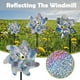 thumbnail image 1 of Fiudx Molinillos Espantapájaros, Diseño Reflectante de Mylar, Rotación Activada Por El Viento, Protección para Jardín y Huerto, Uso Decorativo En Exteriores, Juego de 10, 47 Cm de Alto, 1 of 7