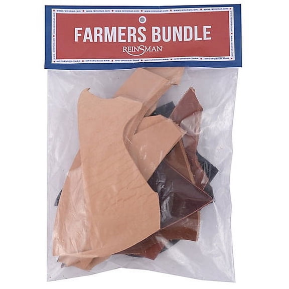 Reinsman Farmers Bundle Leather Pieces Brown