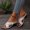 White, variant on Sandals for Women, Orthopedic Shoes for Women Plantar Fasciitis, Comfort Wedge Sandals, Open Toe Ankle Strap Sandals, Summer Wide Fit Cushion Walk Leather Sandals with Arch Support White 6.5