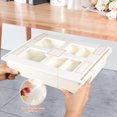thumbnail image 3 of ARTIBETTER Self-adhesive Under Desktop Organizer Large PP Hidden Drawer Storage Box Stationery Storage Holder for Home Office, 3 of 7