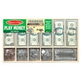 thumbnail image 4 of Melissa & Doug Play Money Set - Educational Toy With Paper Bills and Plastic Coins (50 of Each Denomination) and Wooden Cash Drawer for Storage, 4 of 10