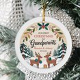thumbnail image 2 of Grandparents Reindeer Christmas Ornament, Our First Christmas As Grandparents Ornament Xmas, 1st Christmas As Grandparents Ornament Gift for New, 2 of 5