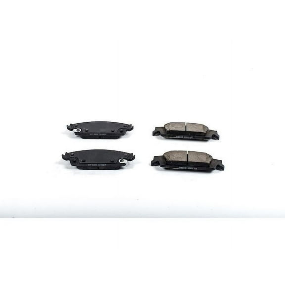 Rear Brake Pad Set - Compatible with 2014 - 2018 Chevy Silverado 1500 2015 2016 2017