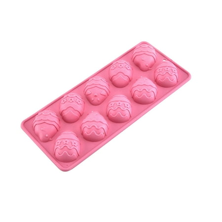 

Buodes 10 Holes Silicone Mold For Chocolate Cake Jelly Pudding Soap Round Shape