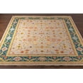 thumbnail image 2 of Hauteloom Yenimahalle Wool Living Room, Bedroom Area Rug - Farmhouse - Beige, Burnt Orange, Ice Blue - 10' x 14', 2 of 11