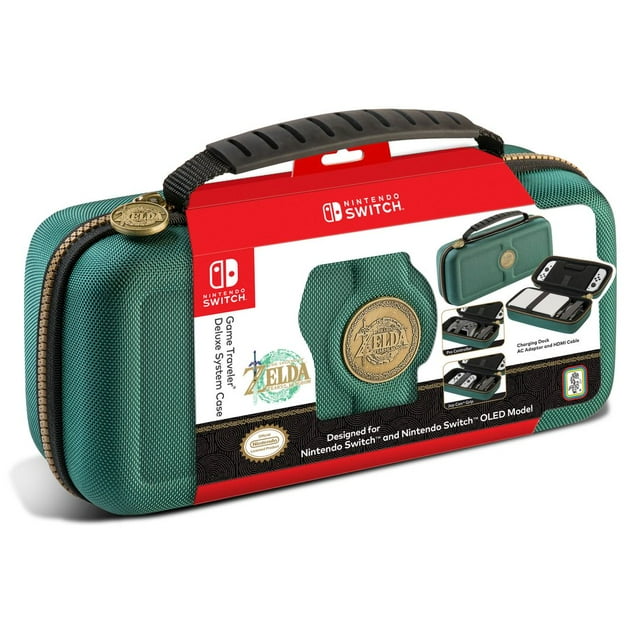 Game Traveler Deluxe Estuche de Consola - Zelda Tears of The Kingdom - Nintendo Switch, Lite Oled