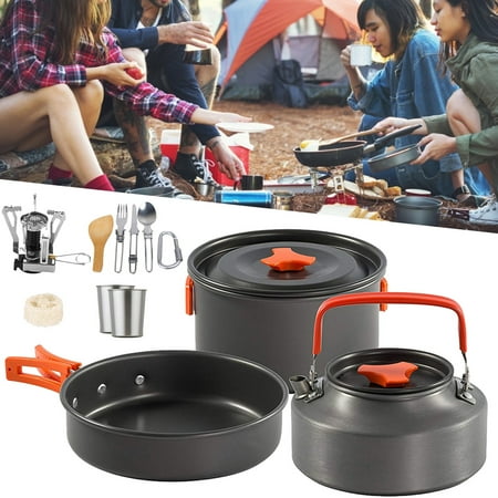 Portable Backpacking Gas Butane Propane Canister Outdoor Camping Stove Burner Set