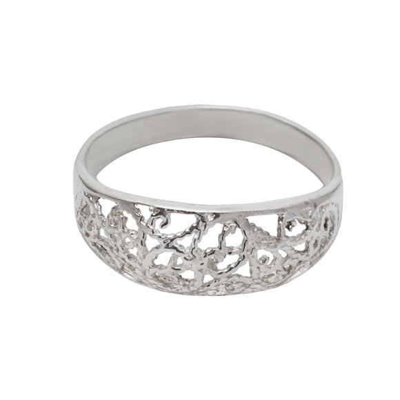 Sterling Silver Filigree Ring