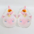 thumbnail image 4 of Zapatillas de felpa Aphmau para hombre y mujer, pantuflas de algodón cálidas para el hogar, Gato de coque, hamburguesa, gato, invierno, 2025, 4 of 4