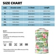 thumbnail image 6 of Bixox Men's Tropical Flamingo Printed Shirt Sleeveless Fitness Tank Top-Large, 6 of 7