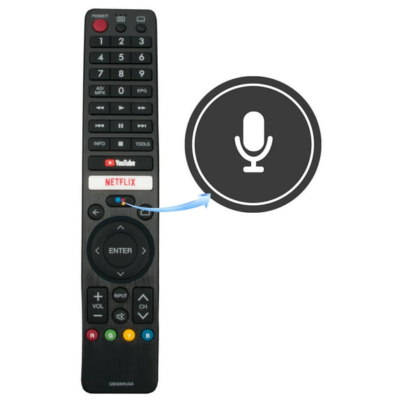 GB326WJSA Voice Replaced Remote Control for Sharp AQUOS Smart TV 32BG1 42BG1 50BG1 32BK1 42BK1 50BK1 60BK1 70BK1