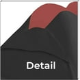 thumbnail image 2 of waltyotur Watercraft Jet Ski Top Cover 600D Waterproof Trailerable Heavy Duty Polyester PWC 126-135 Red Black, 2 of 6