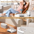 thumbnail image 3 of Reproductor de CD portátil MICOCIOUS con Bluetooth, recargable, 3 of 8