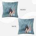 thumbnail image 3 of ZICANCN Decorative Throw Pillow Covers , Fantasy Fairy Tale Couch Sofa Decorative Knit Pillow Covers for Living Room Farmhouse 18"x18", 3 of 8
