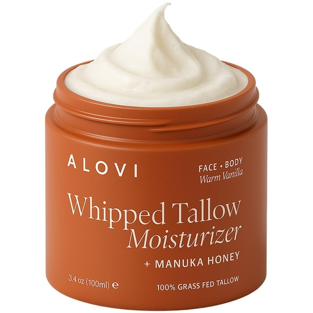 Crema hidratante ALOVI, sebo batido de ternera alimentada con pasto