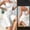White, variant on RYDCOT Women's Satin Nightgown Silk Sleeveless Suspender Sleepwear Nighties Bridal Ruffle Hem Home Nightgown Black