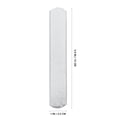 thumbnail image 2 of Mobutofu 10 Pcs Weight Long Steel Plate Silver Weight Training Equipment for Jogging, 2 of 6