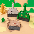 thumbnail image 2 of Mini Broom Dustpan Kids Cute Cartoon Small Cleaning Set Pretend Play Toys Toddler Little Housekeeping Hel, 2 of 6