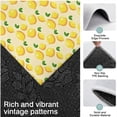 thumbnail image 3 of Yellow Lemon Fruit Leaves Beige Pattern Kitchen Rugs Sets Of 3,Kitchen Runner Rugs Non Skid Washable,Decorative Kitchen Floor Mats for Kitchen,Sink,Laundry,17"x30"+ 17"x47" + 17"x59", 3 of 6
