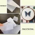 thumbnail image 4 of Tear Away Stabilizer for Embroidery, 8x8Inch 100PCS Precut Embroidery Stabilizers, Embroidery Backing Stabilizer, 4 of 10