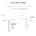 thumbnail image 5 of Cabecera Individual Bilbao Negro, 5 of 5