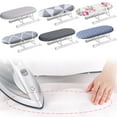 thumbnail image 3 of Foldable Mini Ironing Sleeve Board with Washable Cotton Blend Cover for Cuff, Neckline and Leg Opening Ironing, 3 of 9