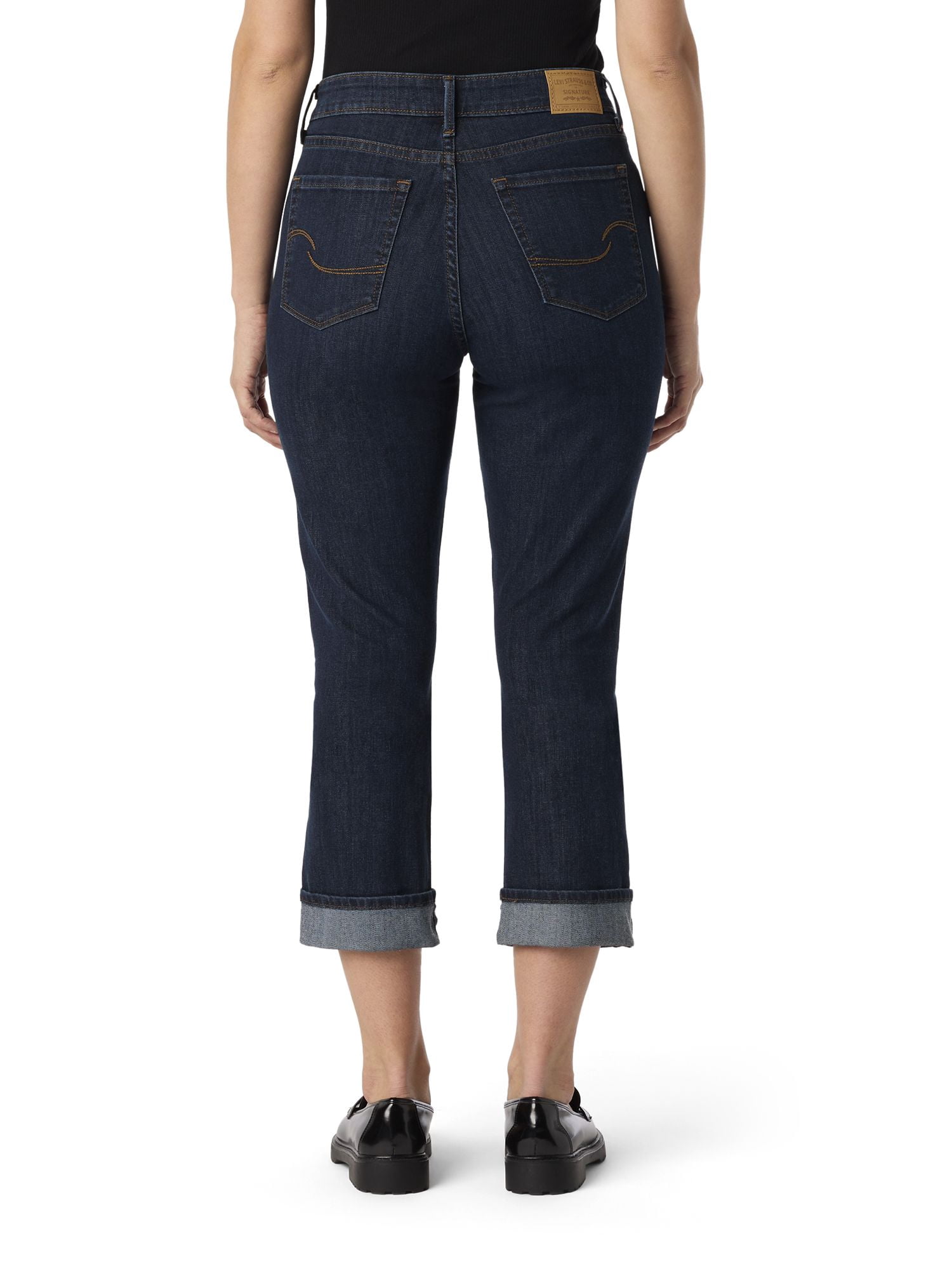 Levi Strauss Signature Women's Mid Rise Capri