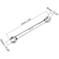 thumbnail image 4 of Utoolmart Clé Écrou, 8mm x 10mm Double Extrémité Ouverte, 1Pcs, 4 of 4