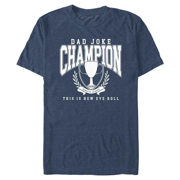 Mens Lost Gods Dad Joke Champion T Shirt