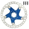 thumbnail image 2 of Mountain Bike Floating Disc, Brake Rotor 6  Heat Dissipation Bike Disc Brake Rotor Blue, 2 of 8