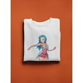 thumbnail image 3 of A Sweet Sci-fi Girl  Sweatshirt Men -Image by Shutterstock, Male 3X-Large, 3 of 4