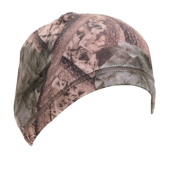 Quietwear Unisex Reversible Fleece Beanie, Adventure Grey/Orange, One Size Fits Most