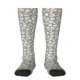thumbnail image 1 of Fotbe White Popcorn Calcetas Divertidas Estampadas para Hombre y Mujer, Calcetas de Algodón hasta la Rodilla para Caminar, Correr, Enfermería y Embarazo, 1 of 6