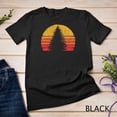 thumbnail image 1 of T-shirt Graphique Nature Rétro Vintage Soleil de Pin Solitaire pour l'Extérieur, pour Hommes et Femmes jusqu'à 3TG, 1 of 4