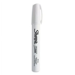 White Permanent Marker, Broad Bullet Tip, White White Permanent Marker, Broad Bullet Tip, White