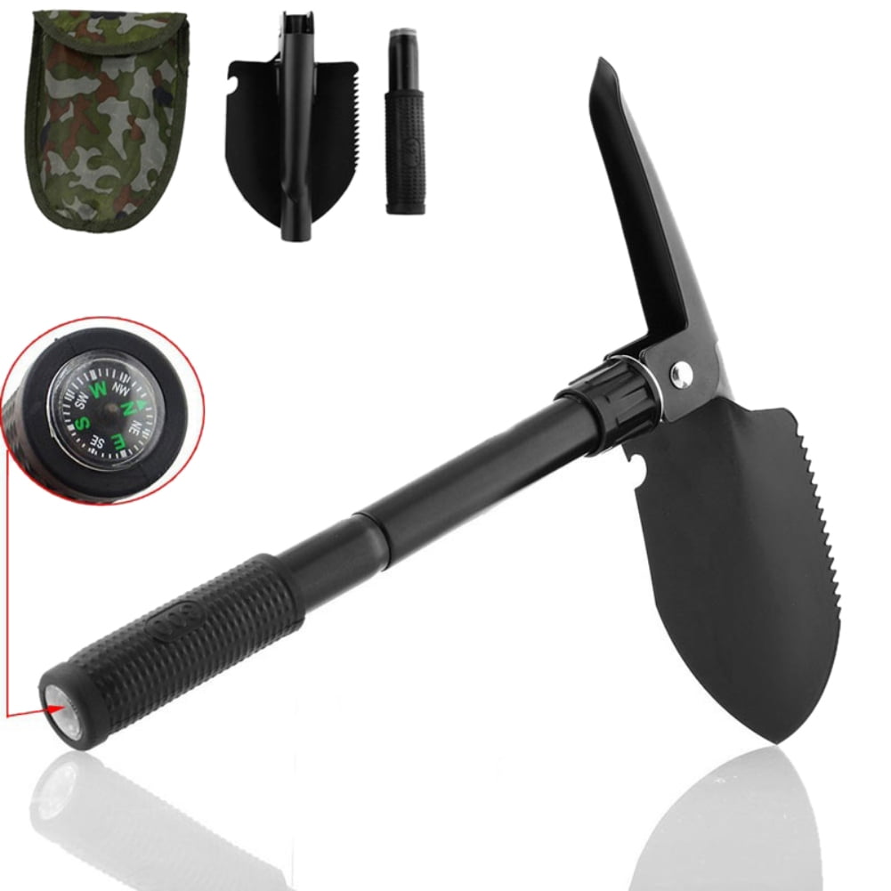 Military Portable Folding Shovel Survival Spade Outdoor-Tool For Camping S1Y2 
