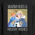 thumbnail image 3 of Frozen 2 - Warm Hugs Holiday Wishes - Men's Long Sleeve T-Shirt, 3 of 5