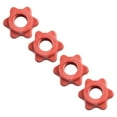 thumbnail image 6 of 4pc Weight Check Nut Barbell Bar Clips Spin Lock Screw Dumbbell Spinlock Collars, 6 of 6