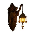 thumbnail image 2 of Leatfisat Jesus Wall Sconce With Amber Crystal, Religious Decor, Inspirational Jesus-Shaped Wall Light For Sacred & Home Spaces,Spiritual Wall Lighting, 2 of 5