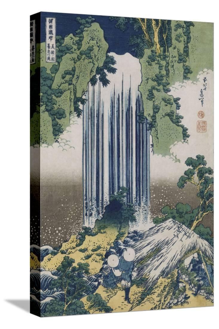 Yoro Waterfall, Mino Province', from the Series 'A Journey ...