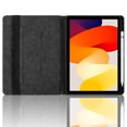 thumbnail image 2 of Case for Xiaomi Redmi Pad 2 11 inch 2025, Black Leather Folio Stand with Pencil Holder & Card Slot, 2 of 7