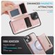 thumbnail image 5 of AutSpace Funda para Apple iPhone 15, Bloqueo RFID, Cuero PU, Compatible con MagSafe, Billetera Desmontable 2 en 1 con Tarjetero, Soporte, Cubierta Protectora Magnética, Rosa, para iPhone 15, 5 of 8