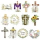 thumbnail image 2 of Decoraciones de Pascua 12 piezas Cruces de Pascua colgantes Decoraciones de Pascua resucitada Adornos colgantes de papel de Feliz Pascua Adornos para árbol de Pascua Decoraciones de Pascua Manualidade, 2 of 7